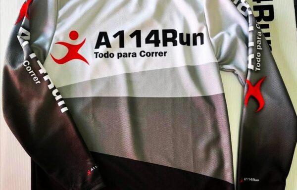 JERSEY A114Run Tonos grises