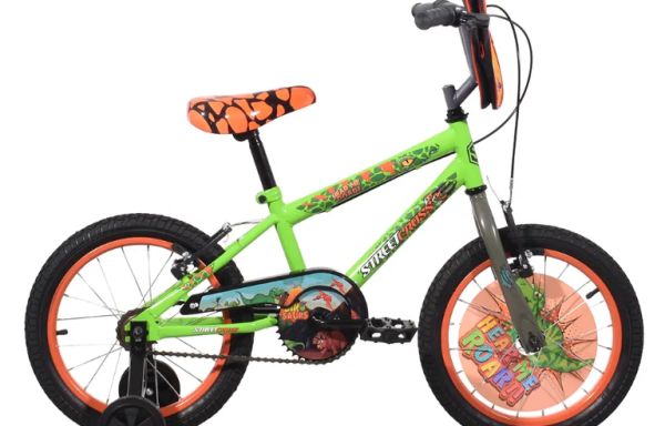 Bicicleta Veloci Street Cross Roarr Bmx Rodado 16 Verde